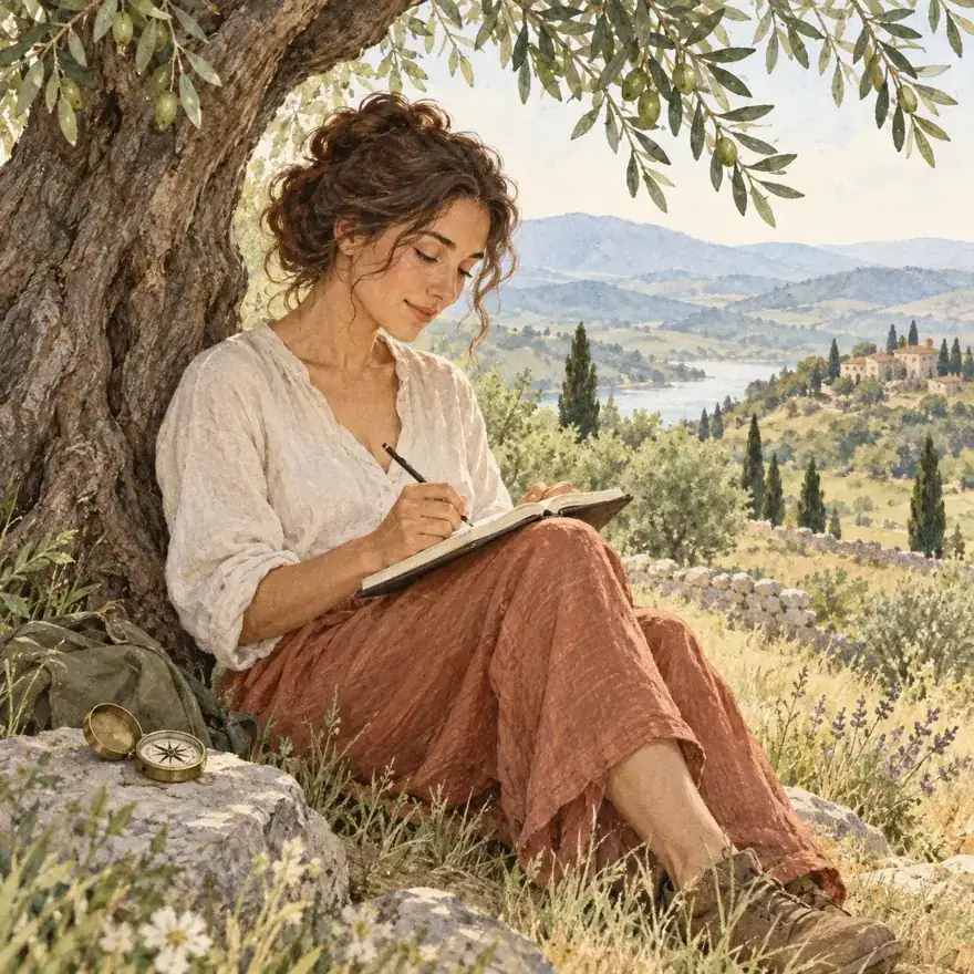 Illustration thème connaissance de soi et ressources intérieures